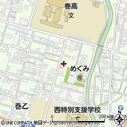 新潟県新潟市西蒲区巻乙20周辺の地図