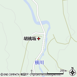 福島県相馬市山上胡桃坂周辺の地図