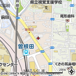 福島フォーラム周辺の地図