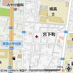 〒960-8011 福島県福島市宮下町の地図