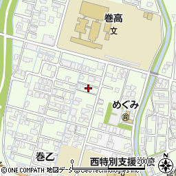 新潟県新潟市西蒲区巻乙289-2周辺の地図