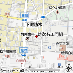 新潟県新潟市南区助次右エ門組26周辺の地図