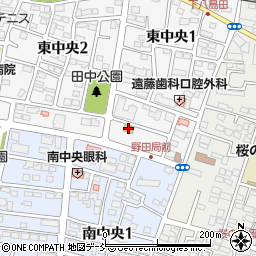 セブンイレブン福島野田中央店周辺の地図