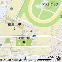 福島県福島市桜木町6周辺の地図