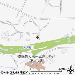 福島県福島市在庭坂城場4周辺の地図