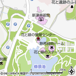 新潟県立植物園園芸相談専用周辺の地図
