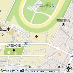 福島県福島市桜木町14周辺の地図