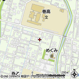 新潟県新潟市西蒲区巻乙290-6周辺の地図