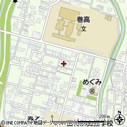 新潟県新潟市西蒲区巻乙290周辺の地図