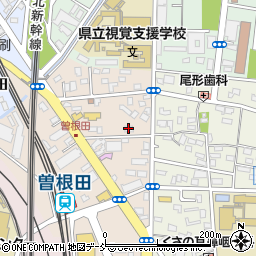 株式会社まるやま　福島店周辺の地図