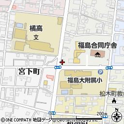 福島県福島市霞町1-1周辺の地図