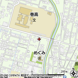 新潟県新潟市西蒲区巻乙13-72周辺の地図