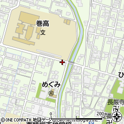 新潟県新潟市西蒲区巻乙13-63周辺の地図
