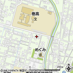 新潟県新潟市西蒲区巻乙13-80周辺の地図