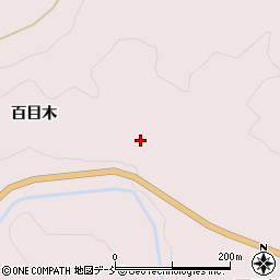 福島県伊達市霊山町石田百目木20周辺の地図