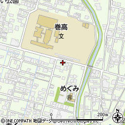 新潟県新潟市西蒲区巻乙702-2周辺の地図