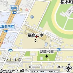 福島県福島市桜木町5周辺の地図