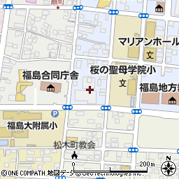 ＮＴＴ東日本福島支店花園ビル周辺の地図