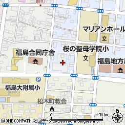 ＮＴＴ東日本福島支店花園ビル周辺の地図