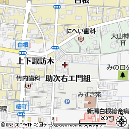 新潟県新潟市南区助次右エ門組49-6周辺の地図