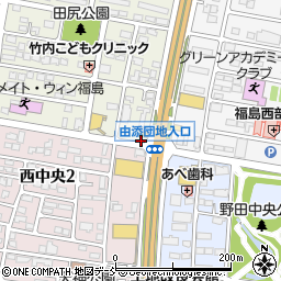 吉野家 １３号線福島北中央店周辺の地図