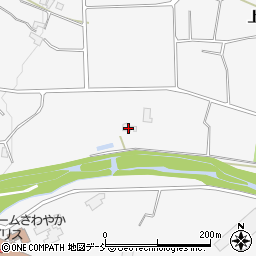 福島県福島市在庭坂（藪中）周辺の地図
