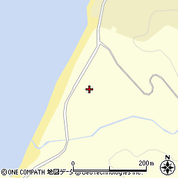 東北電力角海浜連絡所周辺の地図