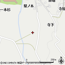 福島県福島市山口（天神）周辺の地図