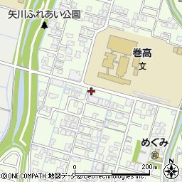 新潟県新潟市西蒲区巻乙251-4周辺の地図