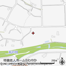 福島県福島市在庭坂下川原周辺の地図