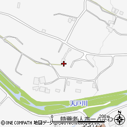 福島県福島市在庭坂中川原12周辺の地図