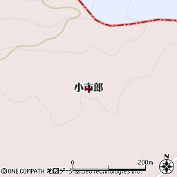 福島県伊達市霊山町石田小市郎周辺の地図