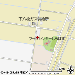 新潟県新潟市南区下八枚2516周辺の地図