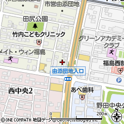 カメイ株式会社　福島車検整備工場周辺の地図