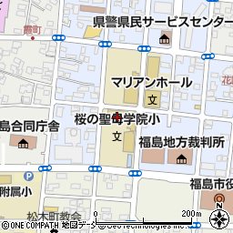 桜の聖母学院小学校周辺の地図