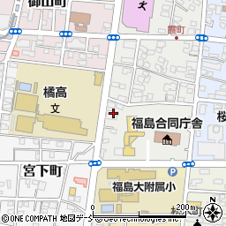 株式会社福島教材社周辺の地図