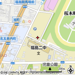 福島県福島市桜木町4-47周辺の地図