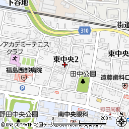 ライブラ香りの学校　福島校周辺の地図