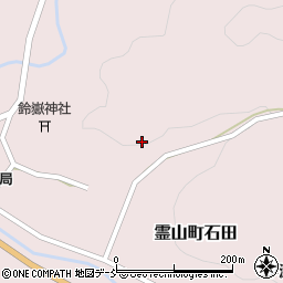 福島県伊達市霊山町石田下屋敷62周辺の地図