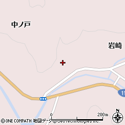 福島県伊達市霊山町石田岩崎25周辺の地図