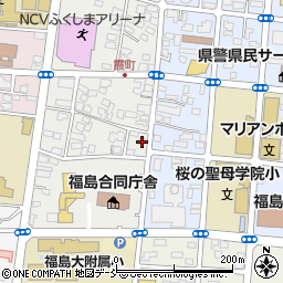 福島県福島市霞町10-23周辺の地図