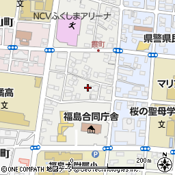 福島県福島市霞町10周辺の地図