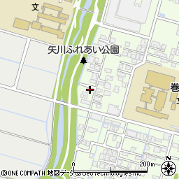 新潟県新潟市西蒲区巻乙326-1周辺の地図
