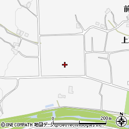 福島県福島市在庭坂南上志田周辺の地図