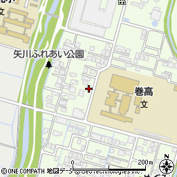 新潟県新潟市西蒲区巻乙310周辺の地図