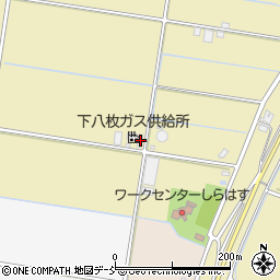 新潟県新潟市南区下八枚832周辺の地図