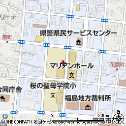 桜の聖母短期大学　生涯学習センター周辺の地図