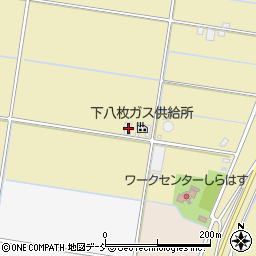 新潟県新潟市南区下八枚2673-2周辺の地図