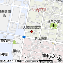 大黒屋豆腐店周辺の地図