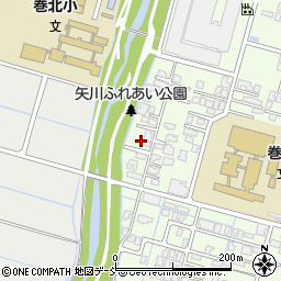 新潟県新潟市西蒲区巻乙327周辺の地図